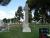 A Celtic cross, commonly favored by Irish families.